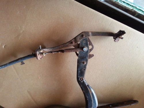 1940 ford front bumper bracket and misc parts