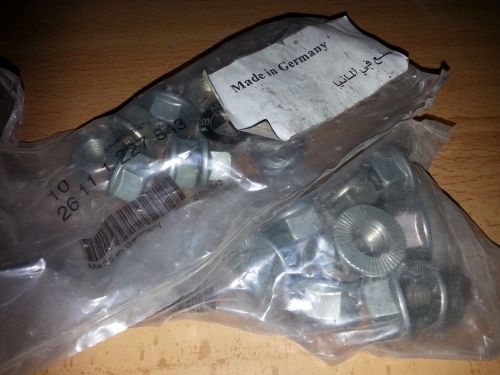 New oem bmw 26111227843 hex nut with ribs