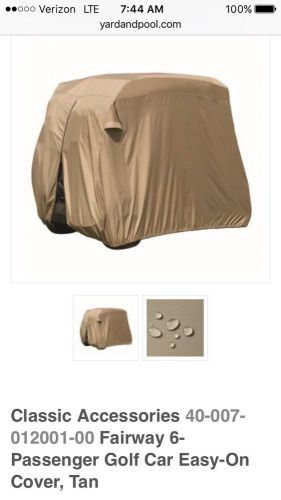 Fairway golf car easy on cover-6 person