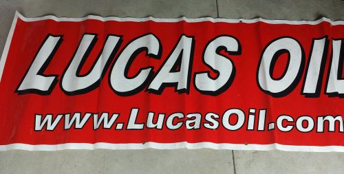 Lucas oil racing banner