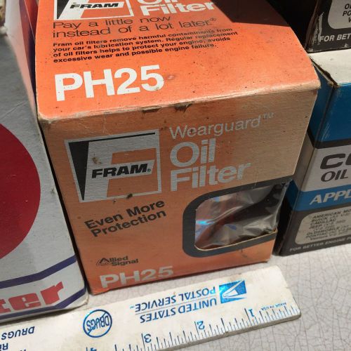 Gm and amc oil filter, fram  ph-25, nos.   item:  4210