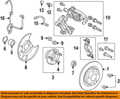 Ford oem ae5z1107a brake-wheel stud