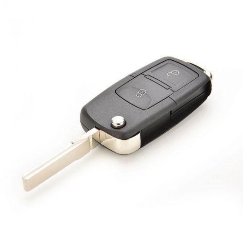 2 button floding flip blank remote key case shell fob for vw golf mk4 bora  ab