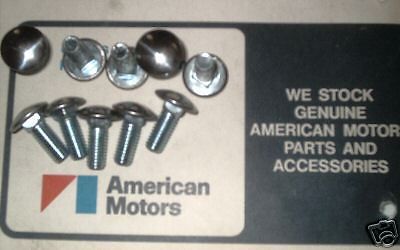Amc 10 new bumper bolts amx javelin gremlin hornet