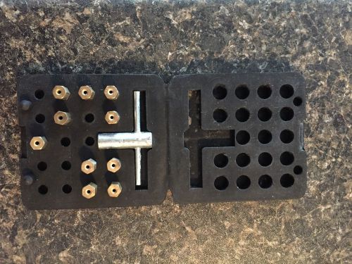 Mikuni carburetor hex main jets and tool. various sizes