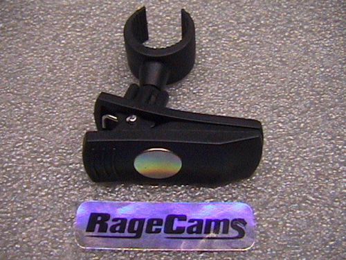 Low profile quick clamp snap pinch clip magnet bullet camera mount 14-16mm fit