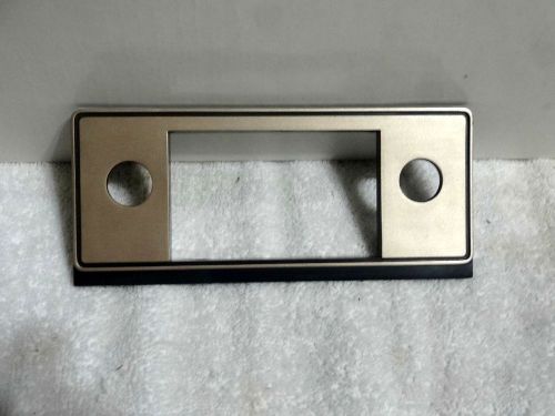 Ford escort mustang radio face plate copper original in great condition