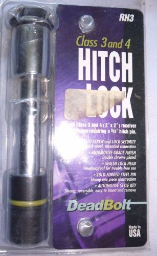 Class 3 &amp; 4 hitch lock deadbolt new in package