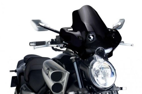 Puig windscreen for  yamaha v-max -2009-black