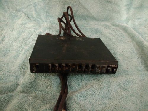 Vintage alpine 3311 7 band graphic equalizer with subwoofer output. very nice!