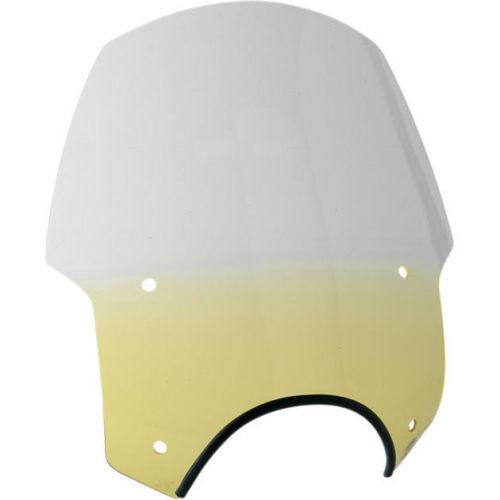 Memphis shades alley cat sportshield yellow for yamaha xv750 virago 750 88-97