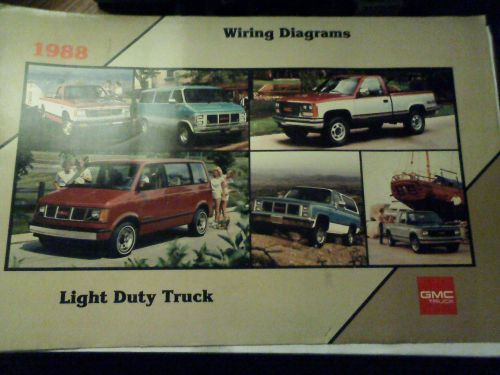 1988 light duty truck wiring diagrams x-8840