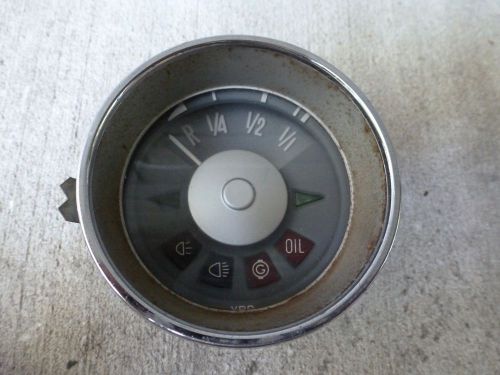 Volkswagen vw beetle vdo type 3 fuel gauge turn signal oil indicator  vintage
