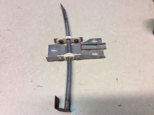 1971 1972 ford mustang left hand door window glass guide with run