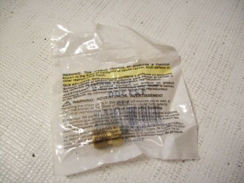 Lot of 5 edelmann brass fitting  3/16&#034; od brake line inverted flare nut  121300