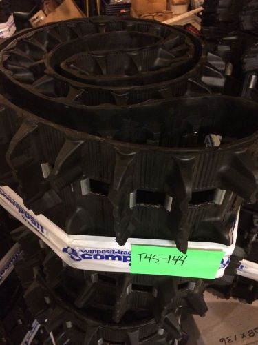 New composit talon t45 snowmobile track 144 x 15 x 1.77" lug fully clipped 2 ply