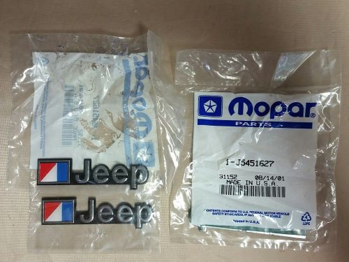 Nos jeep amc logo emblem wagoneer jeep fsj jeep cj jeep j10 j20 super jeep badge