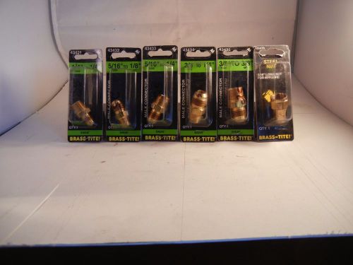 26 pieces brass pipe street tee fitting, npt, tube for air water fuel usa made