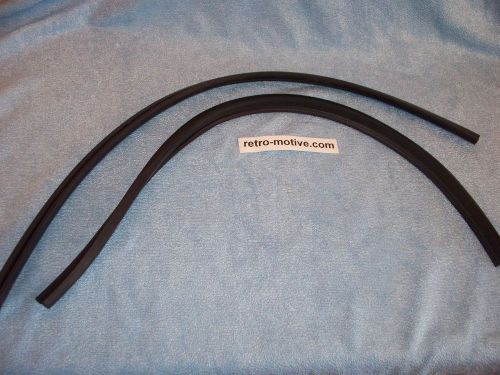 1970 challenger quarter glass seals quarter window w/s #1247