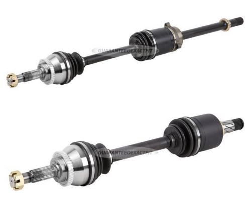 Pair new front left &amp; right cv drive axle shaft assembly fits nissan sentra