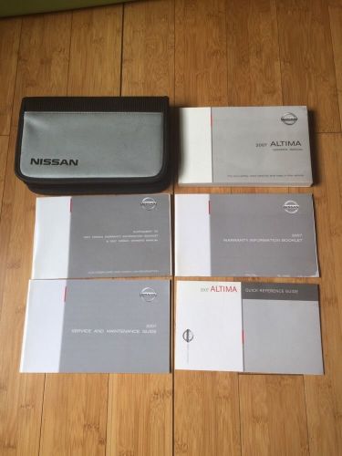 2007 nissan altima owner&#039;s manual
