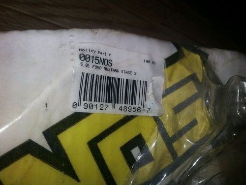 Nos 0015nos fuel pump upgrade kit for 1987-95 ford 5.0l mustang stage 2 new!