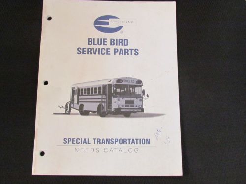 Blue bird service parts special transportation needs catalog