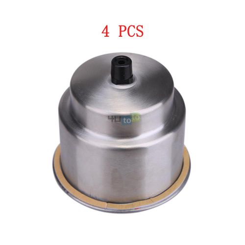 4 x silver stainless steel cup drink holder marine boat rv camper anti-corrosion