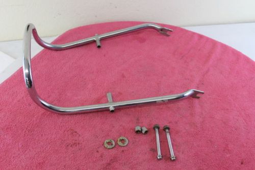 79-81 honda cm400t oem seat grab handle sissy bar passenger w/mounting bolts