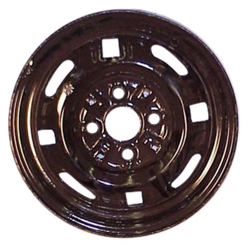 Oem remanufactured 13x5 steel wheel, rim silver full face painted - 69166