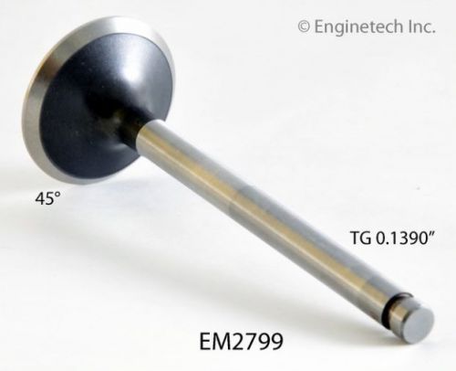 88-89 isuzu 2254 2.3l 4zd1  valve -  exhaust