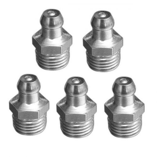 5 pieces grease fitting metric m12 m12x1.25 zerk nipple straight l-c1