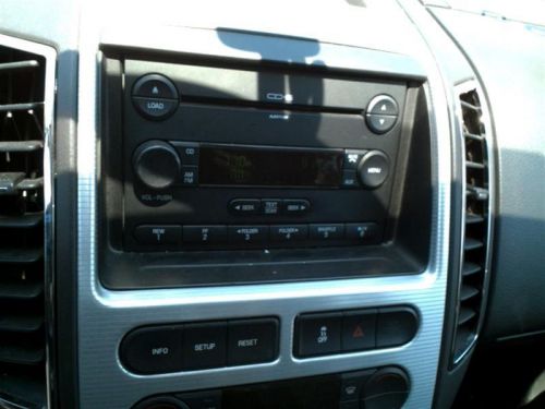 2007 07 ford edge am fm 6 disc cd changer player radio