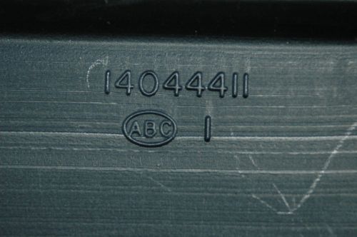 1984-1989 corvette c4 hvac center mixing dash duct oem # 14044411