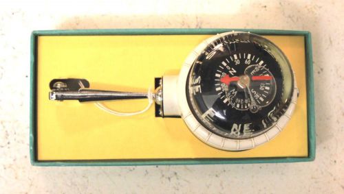 Rare taylor instruments model 2957 navigation dial compass 1956 auto boat