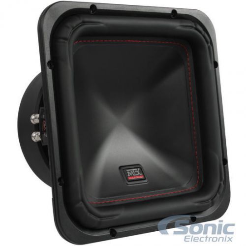 Mtx s6510-44 500w rms 10&#034; s65 series dual 4 ohm square car subwoofer