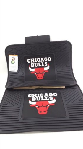 Fanmats nba - chicago bulls  back seat utility mats 2 pack 14&#034;x17&#034;, 12366 j-89