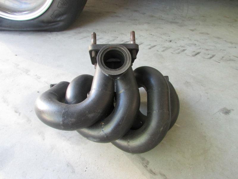 One fab b-series t4 turbo manifold - heat coated - v-band - 44mm -  no reserve