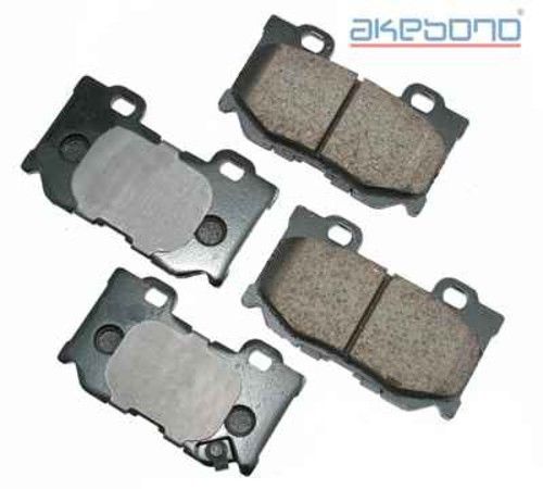 Akebono act1347 rear ceramic brake pads