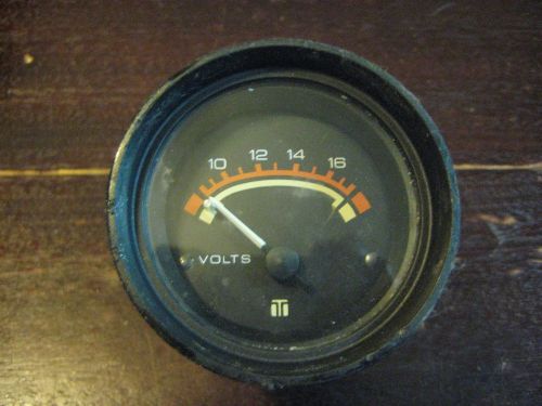 Used teleflex boat volt gauge *100% tested*