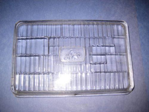 Lqqk!  aris brand glass clear driving light lens car truck old 6-3/8&#034; x 4-1/4&#034;