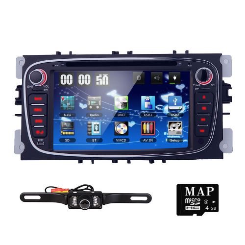 Camera+7"car dvd player gps navigation for ford focus 2000-2011touchscreen fm bt
