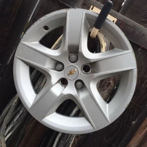 2008 2009 2010 2011 2012 chevy malibu hubcap wheel cover 17&#034;,9596922,silver