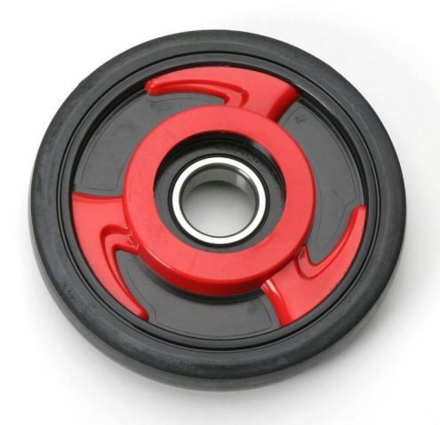 Parts unlimited 4702-0030 colored idler wheel 135mm (no insert) red