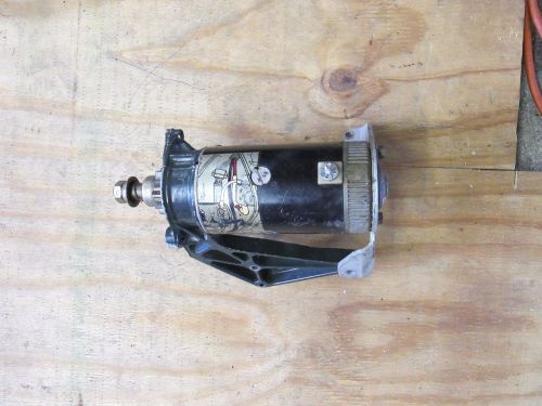 1960's omc johnson evinrude 40 hp starter with bracket