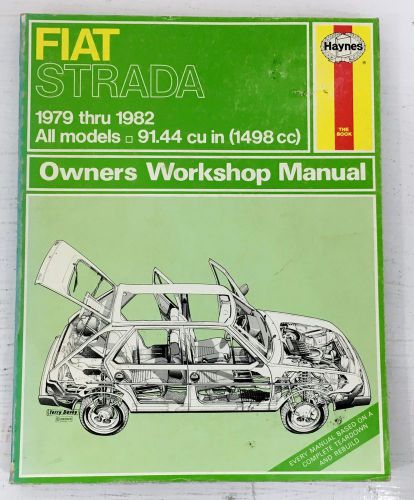 Haynes fiat strada all models owners workshop manual 1979-1982 1980 1981