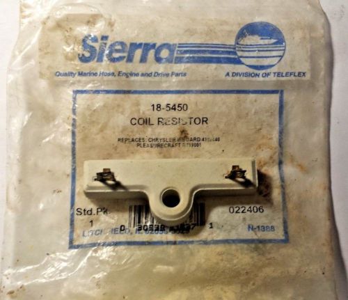 Sierra 18-5450 coil resistor  chrysler, pleasurecraft, crusader
