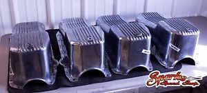 Aluminum ribbed oil pan