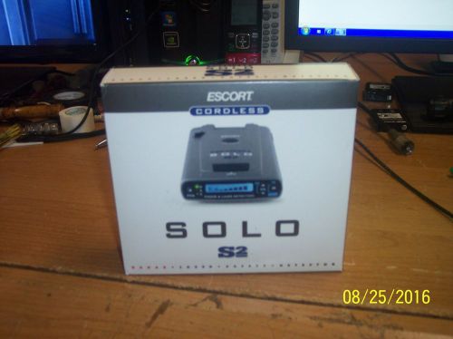 Solo s2 cordless radar detector by escort