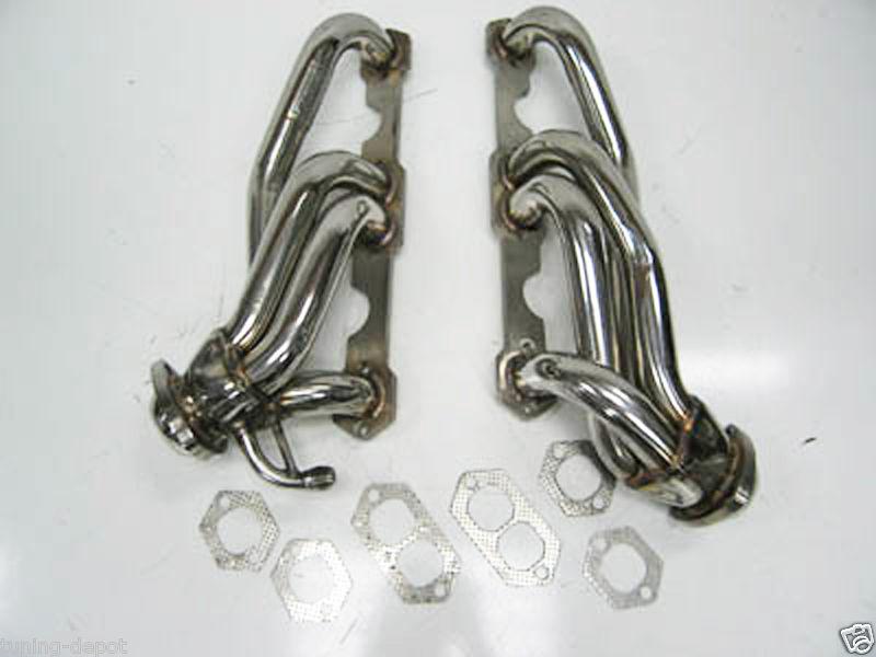 Obx exhaust header w/o air injection 1996 to 2000 suburban 5.0l 5.7l v8